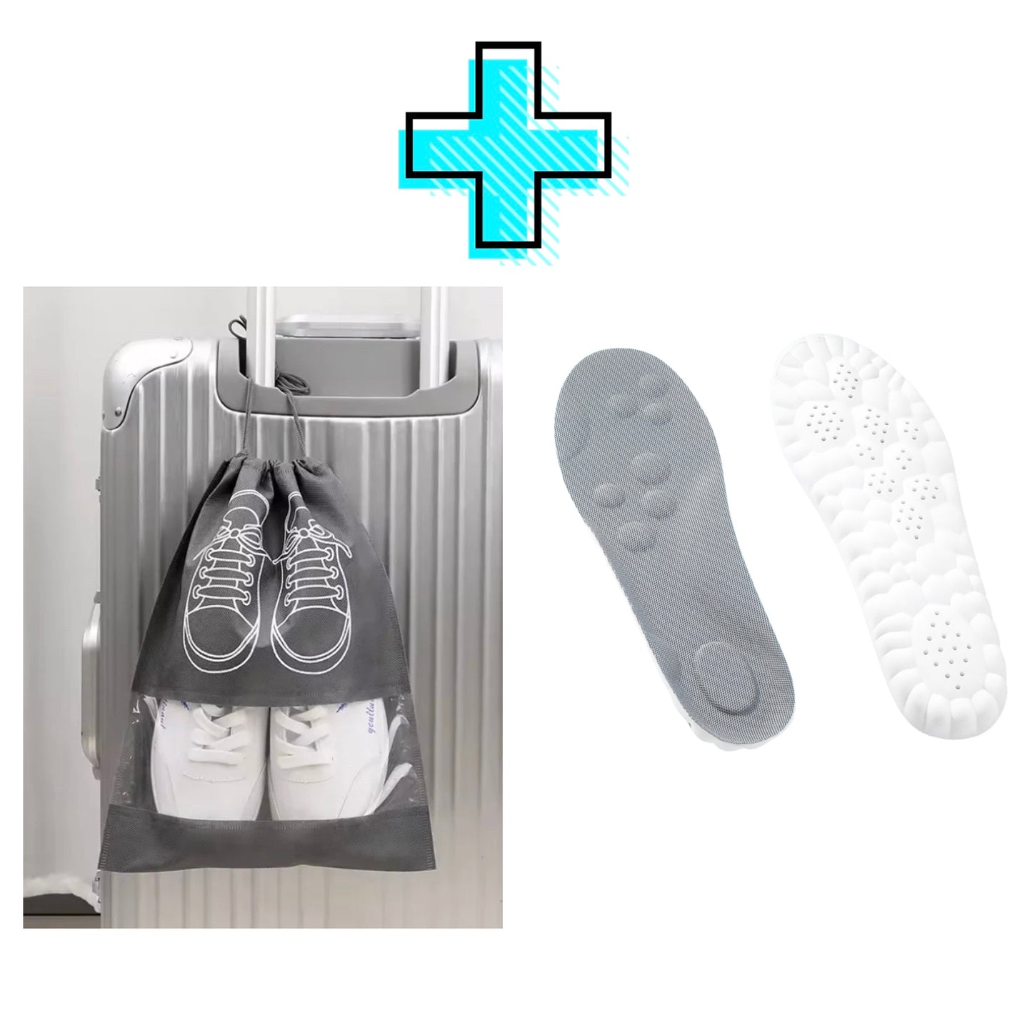 Shoe Bag + GlowStep Insoles